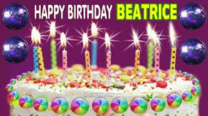 Happy Birthday Beatrice Images Gif Happy Birthday Greeting Cards Happy Birthday Buddy Happy Birthday Candles Cake Happy Birthday Greetings