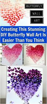 Creating This Stunning Diy Butterfly Wall Art Is Easier Than You Think Diy Butterfly Decorations Diy Butterfly Butterfly Wall Art