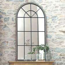 Miroirs miroir fenêtre vous recherchez un miroir design pour décorer votre intérieur ? Miroir Fenetre Demi Lune En Sapin 76x146 Sainte Maxime Maisons Du Monde