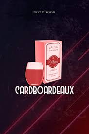 Lined Notebook Cardboardeaux Box Wine Cardbordeaux Funny Wine Lover Gift:  6x9 inch, Money, Over 100 Pages, Diary, Work List, Homeschool, Menu, Weekly  by - Amazon.ae