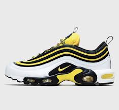 Black And Yellow Air Max Plus Nike Air Max Plus 97 Nike Shoes Air Max Black Nike Shoes Nike Shoes Girls