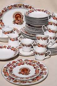 Certified international harvest splash dinnerware,dishware, multicolored. Fine Stoneware Thanksgiving China Dinnerware W Turkey Fall Harvest Pumpkins