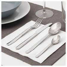 Ikea 365 Bestek 24 Delig Roestvrij Staal Ikea Besteck Set Besteck Edelstahl