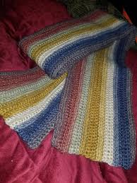 With this free crochet pattern you can make a knit look scarf even if you crochet. I Hadn T Seen A Lot Of Lion Brand Mandala Worked Lengthwise So I Tried It And Made An Awesome Scarf For My Dad In Colorway Centaur Crochet
