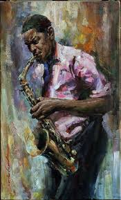Hot Jazz By Andrew Atroshenko Andrewatroshenko Contemporaryart Artgallery Copyright Remains With The Artist Jazz Art Saxophone Art Musical Art
