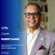 Legacy of Leaders Award 13 Robert “Sandy” Sands began his career at the  Nassau Beach Hotel in 1971. He received the Cacique “Hotelier of the Year”  Award in 1993 and the Bahamas