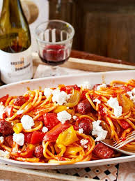 Bucatini Mit Ofenpaprika Rezept Lecker Rezepte Mit Paprika Rezepte Leckere Gesunde Rezepte