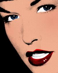 photoillustration of Bettie Page. Bettie Mae Page (1923-2008) was an  American model who gained notoriety in the 1950s for her pin-up photos. She  was often referred to as the “Queen of Pinups”: