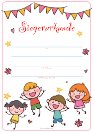 Verkäufer aus dem ausland können ihnen artikel regulär über einen internationalen versandservice zuschicken. Kinder Siegerurkunde Lachende Kinder Pdf Vorlage Zum Ausdrucken