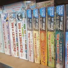 Les Aventuriers Du Rail La Collection De Alan R Moon Par Days Of Wonder De 2 A 5 Joueurs Env 1h 8 Lrdmeeples Daysofwonder A Book Cover Board Games Map