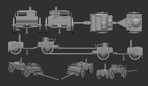 This sells elsewhere for $90. Germania Figuren 1 87 Wehrmacht Large Field Kitchen