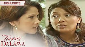 Ingrid pretends to be Marlene to get David's pension