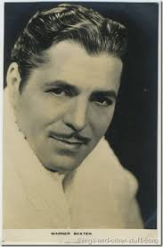 A brief biography of Warner Baxter — Immortal Ephemera