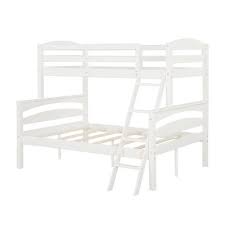 The bed brings adventure and style right inside your home. Twin Over Full Brady Wood Bunk Bed Frame For Kids White Dorel Living Target