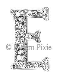 Art is what you make it. Alphabet Colouring Page For Adults Colouring Page For Digital Etsy Alphabet Coloring Pages Lettering Alphabet Coloring Pages