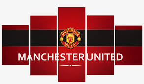 Check out this fantastic collection of manchester united wallpapers, with 56 manchester united background images for your desktop, phone or tablet. Hd Printed Manchester United Logo 5 Pieces Canvas Manchester United Transparent Png 1024x641 Free Download On Nicepng
