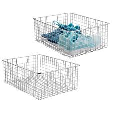 Large wire basket, bathroom storage, farmhouse kitchen, chicken wire fruit basket, cottage country, shabby chic, kitchen decor, raggedyree 4.5 out of 5 stars (2,003) $ 18.00. Mdesign Large Farmhouse Metal Wire Storage Basket Bin Box With Handles For Organizing Closets Shelves And
