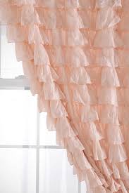 Waterfall Ruffle Curtain Ruffle Curtains Urban Outfitters Curtains Pink Ruffle Curtains