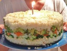 Sushi Cake Or Sushi Trifle Sushi Cake Trifle Recipe Kosher Recipes