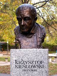 Krzysztof kieslowski, leading polish director of documentaries, feature films, and television films of the 1970s, '80s, and '90s that explore the social and moral themes of contemporary times. File Popiersie Krzysztof Kieslowski Ssj 20071009 Jpg Wikimedia Commons