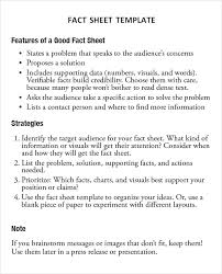 Download customizable attendance sheet templates for excel, pdf, and word. Free 13 Sample Fact Sheet Templates In Ms Word Pages Pdf