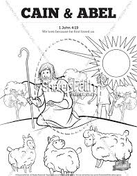 Simply do online coloring for cartoon of abel and cain coloring page directly from your gadget, support for ipad, android tab or using our web feature. Cain And Abel Bible Coloring Pages Sunday School Coloring Pages