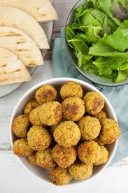 Gebackene Falafel Einfrierbar Rezept Elephantastic Vegan