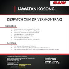 Aiman, 19, berkata, dia bersyukur kerana. Sani Express Jawatan Kosong Di Sani United Berhad Klang Segera Jawatan Kosong Bagi Despatch Merangkap Pemandu Peribadi Kepada Pengarah Kumpulan Telah Dibuka Bagi Sesiapa Yang Berminat Dan Berkelayakan Anda