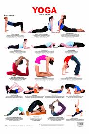 yoga chart 5 9788184516401 amazon com books