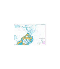 British Admiralty Nautical Chart 868 Eastern And Western Approaches To The Narrows Including Murrays Anchorage