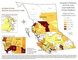 Click on the links or image below to access: Bccdc On Twitter Here Is The Map Of Covid 19 Cases By Local Health Area Over The Last Week Epi Week 49 Https T Co Jk15jnnsjl The Map Will Be Updated Weekly And You Can Find