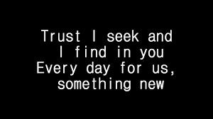 It was a song written in hotel rooms on 'justice' tour about missing nothing else matters was heard by the band, they thought it was amazing. Metallica Nothing Else Matter Lyrics Youtube
