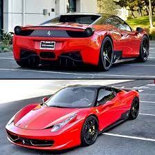 Red and black ferrari car. No Title Super Cars Cool Sports Cars Ferrari