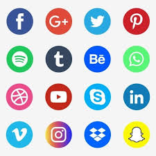Social Icons Media Icons Linkedin Pinterest Set Sign Internet Business Network Media Symbol Marketing Social Media Icons Vector Social Icons Social Media Icons