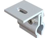 Round metal roof klip lok bracket