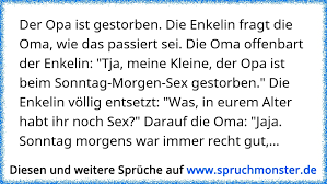 Der Opa Ist Gestorben Die Enkelin Fragt Die Oma Wie Das Passiert