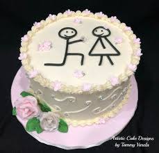 A good number of them are designed with engagement rings with ribbons. Pin On Cake Decorating