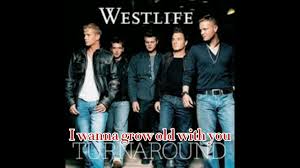 The time we spent apart will make our love grow stronger but it hurt so bad i can't take it any longer. Westlife I Wanna Grow Old With You Youtube