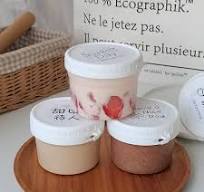 New Arrival 400/500/600 Ml China Manufacturer Plastic Screwed Jar Ice Cream  Packaging Pudding Cake Plastic Jar