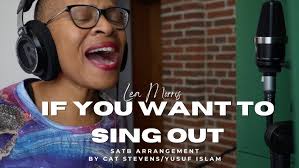 "If You Want to, sing along ..." SATB arrangement of a classic