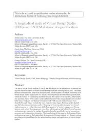 Designer/maker of jewellery designs that reflect ireland's artistic & mythological traditions. Pdf A Longitudinal Study Of Virtual Design Studio Vds Use In Stem Distance Design Education