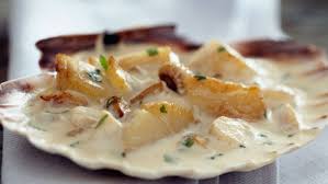 Noix De Saint Jacques A La Creme Recettes Recette Recettes De Cuisine Noix De Saint Jacques Recette Saint Jacques