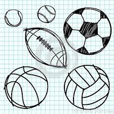Sport Ball Hand Draw On Graph Paper How To Draw Hands Graph Paper Sports Balls