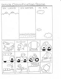 Vehicle Worksheet Crafts And Worksheets For Preschool In 2020 Transportation Preschool Kindergarten Transportation Transportation Theme Preschool