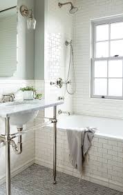 How To Make Subway Tile Look Classic Not Basic Room For Tuesday Small Bathroom Remodel Bathroom Remodel Master White Subway Tile Bathroom