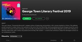 Ciaran mcmenamin, sally rooney & june caldwell; George Town Literary Festival Gtlf2019 Is On Spotify Did You Miss Out On Any Of The Panels And Lectures At This Year S Festival Fear Not For We Have 40 Podcasts From