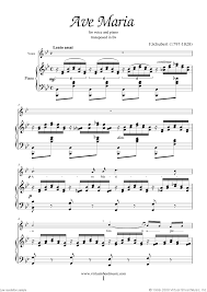 Spartito per pianoforte dell'ave maria di schubert, in versione originale o nell'arrangiamento note, testo e spartito gratis dell'inno alla gioia, per pianoforte, flauto, chitarra, violino, tromba, clarinetto. Schubert Ave Maria In Bb For Soprano Sheet Music For Voice And Piano