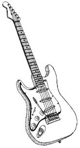 We have collected 40+ guitar coloring page images of various designs for you to color. Guitar Coloring Pages Kidsuki