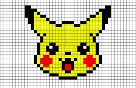105 x 148 mmdimension en pouces (inches) : 50 Idees De Dessins Pixel Art Pokemon A Colorier