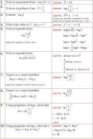 Http Www Aplustopper Com Logarithmic Expressions High School Math Classroom Math Notes Learning Math